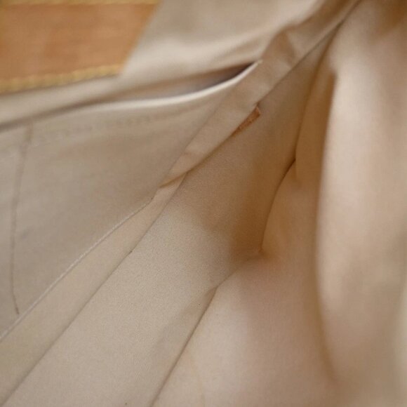 LOUIS VUITTON Siracusa PM Shoulder Bag Damier Azur Leather White - Picture 13 of 14